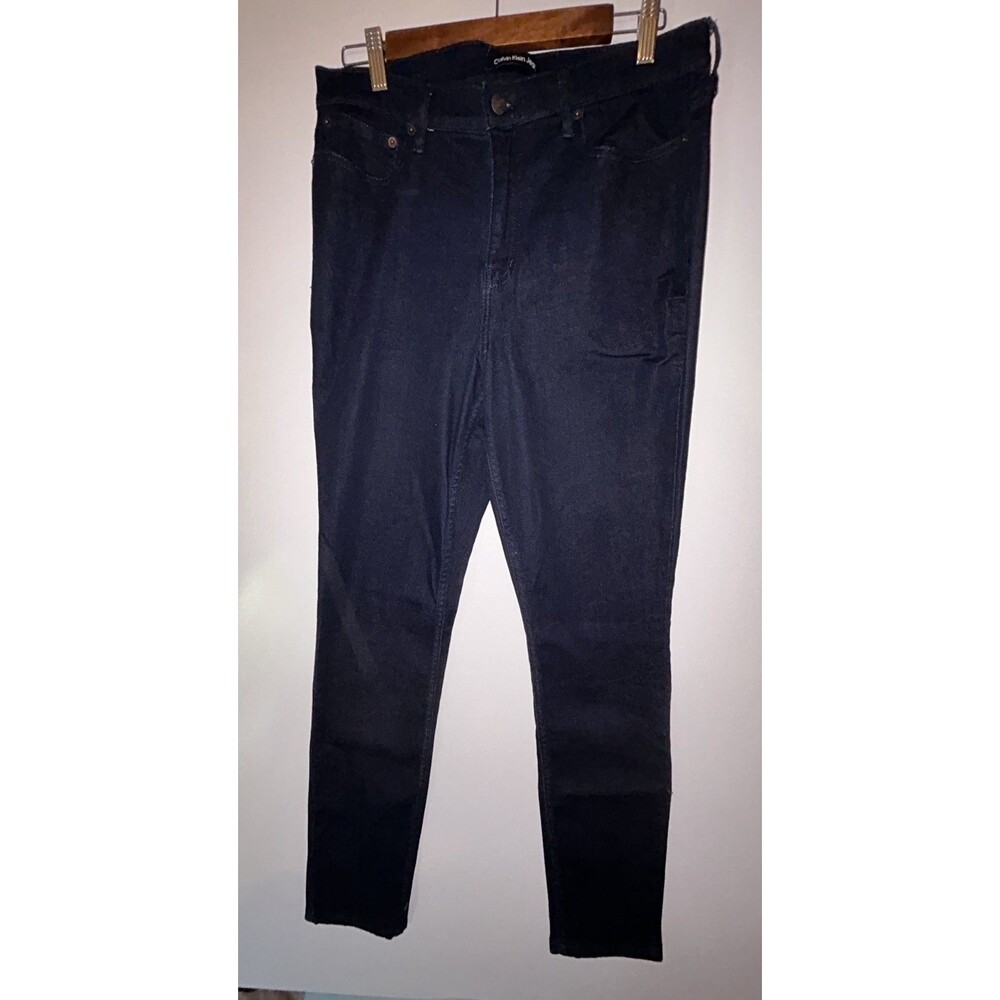 Calvin Klein Women’s Jeans Size 12 High Rise Skinny | Repreve Stretch Denim Eco